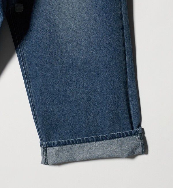 BEAUTY&YOUTH UNITED ARROWS「【WEB限定】タックワイド デニムパンツ」|デニム|