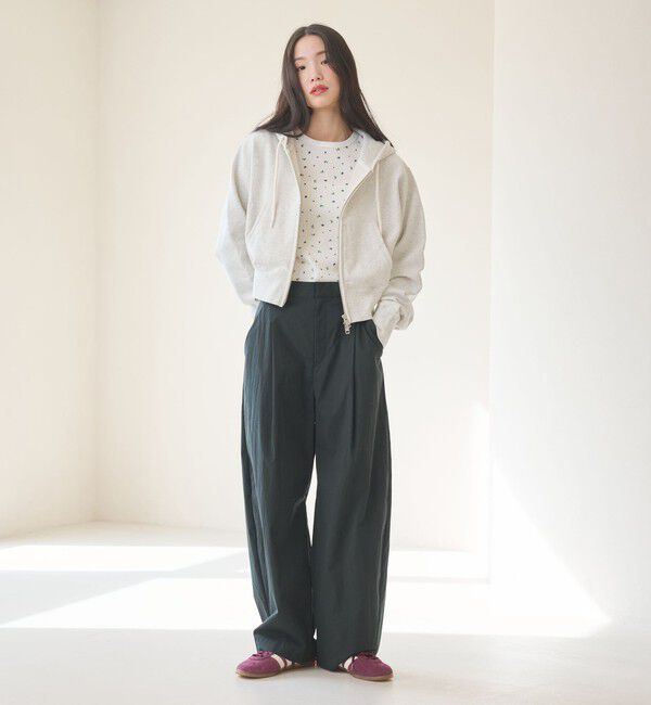 BEAUTY&YOUTH UNITED ARROWS「タックカーブパンツ ウォッシャブル 接触冷感」|その他|