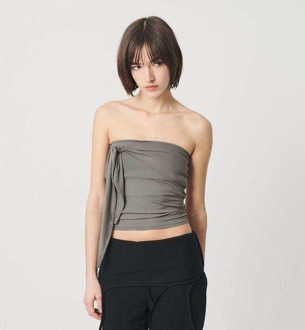 ATTISESSION「＜ATTISESSION＞タイ チューブトップ」|Tシャツ・カットソー|