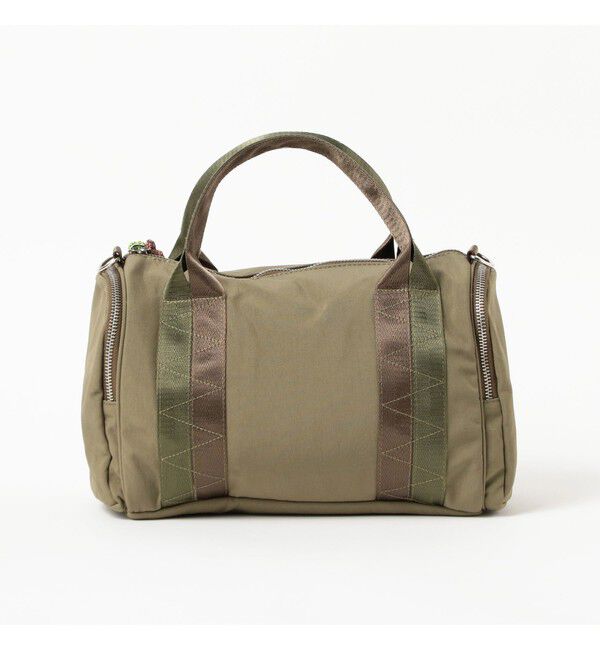 Ray BEAMS 「CONTROL FREAK / ミリタリー チャーム ボストン バッグ」|ボストンバッグ|