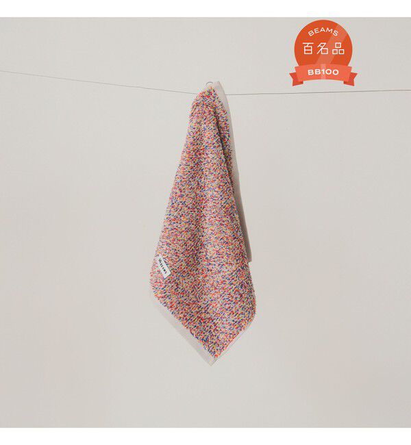 BEAMS「メランジ  ハンドタオル」|トイレタリー・ランドリーグッズ|GREY_MIX