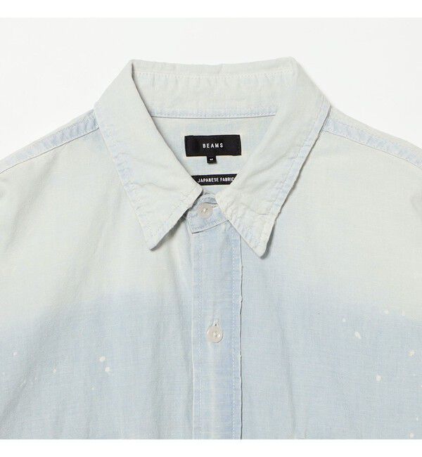 BEAMS「Damage Chambray Shirt」|シャツ・ブラウス|