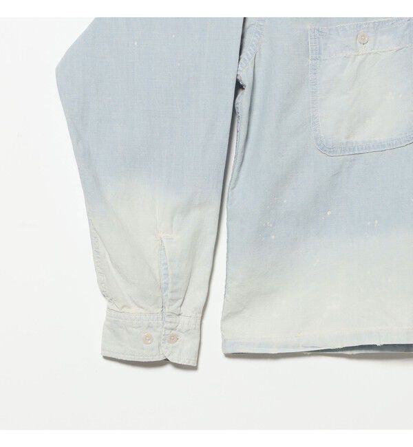 BEAMS「Damage Chambray Shirt」|シャツ・ブラウス|