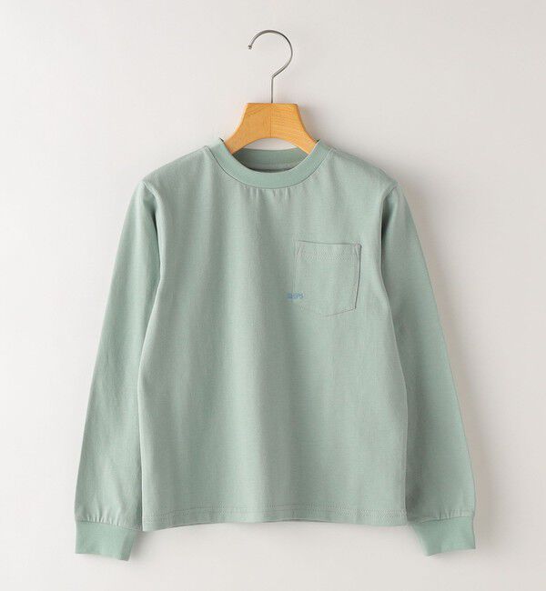 SHIPS KIDS「【WEB限定】SHIPS KIDS:100～160cm / ＜家族おそろい＞SHIPS マイクロロゴ ロングスリーブ TEE」|Tシャツ・カットソー|