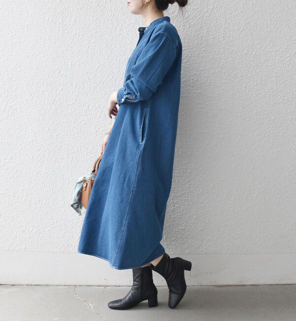 SHIPS any「SHIPS any:〈洗濯機可能〉デニム ブザム シャツ ワンピース［SHIPS any DENIM］」|ワンピース|