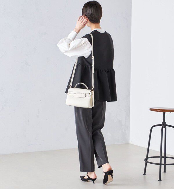 SHIPS for women「〈手洗い可能〉強撚 へビー ツイル テーパード パンツ 24SS ◇」|その他|