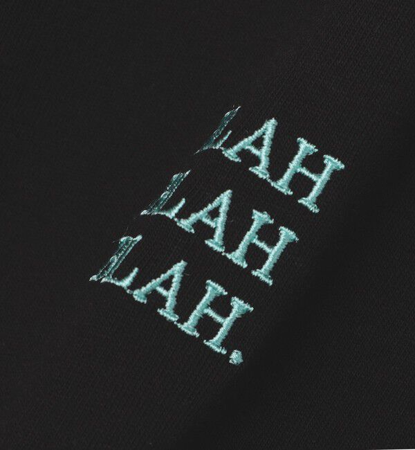 SHIPS any「【WEB限定】SHIPS any: BLAH BLAH BLAH.ワンポイント 刺繍 ルーズ Tシャツ(ユニセックス)◇」|Tシャツ・カットソー|