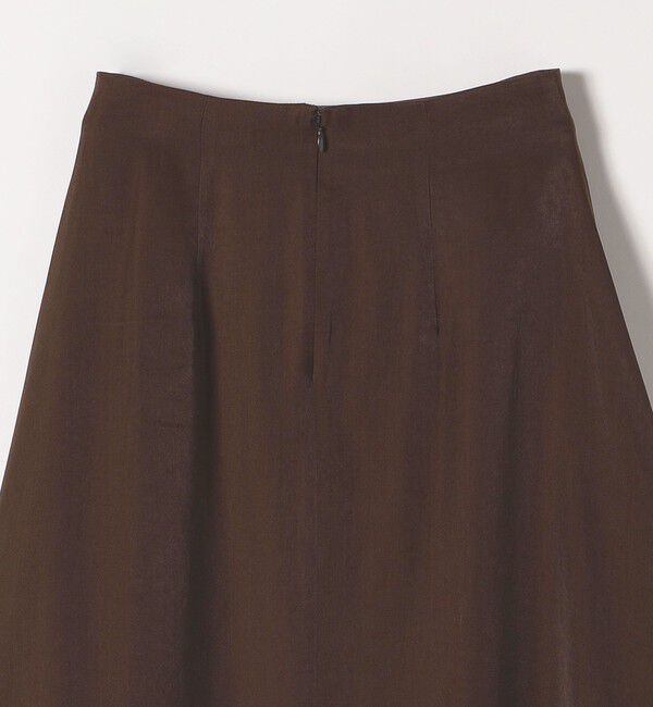 quaranciel「quaranciel:〈洗濯機可能〉シルキー サテン フレア スカート」|フレア|