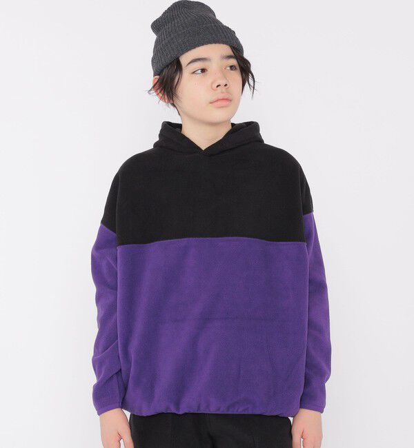 SHIPS KIDS「SHIPS KIDS:140～160cm / フリース ゲーミング パーカー」|パーカー|