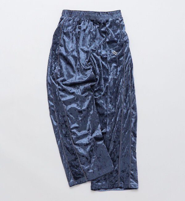 SHIPS「City Ambient Products: クラッシュ ベロア トラックパンツ（セットアップ対応）」|チノ|