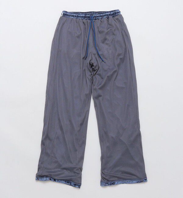 SHIPS「City Ambient Products: クラッシュ ベロア トラックパンツ（セットアップ対応）」|チノ|