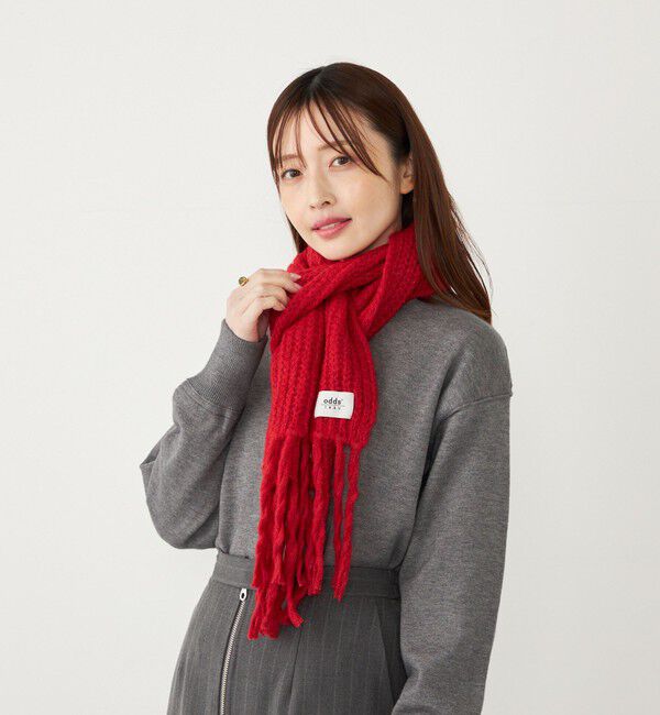 SHIPS Colors 「odds: プレーン マフラー」|マフラー|