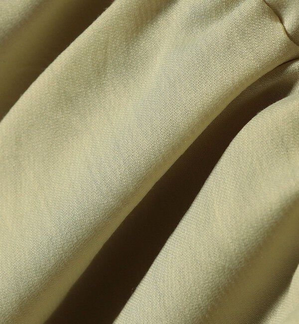 SHIPS for women「〈手洗い可能〉ネック ギャザー 7分袖 ボウタイ ワンピース」|ワンピース|