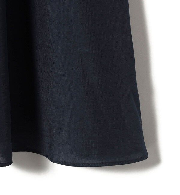 SHIPS for women「〈手洗い可能〉ネック ギャザー 7分袖 ボウタイ ワンピース」|ワンピース|