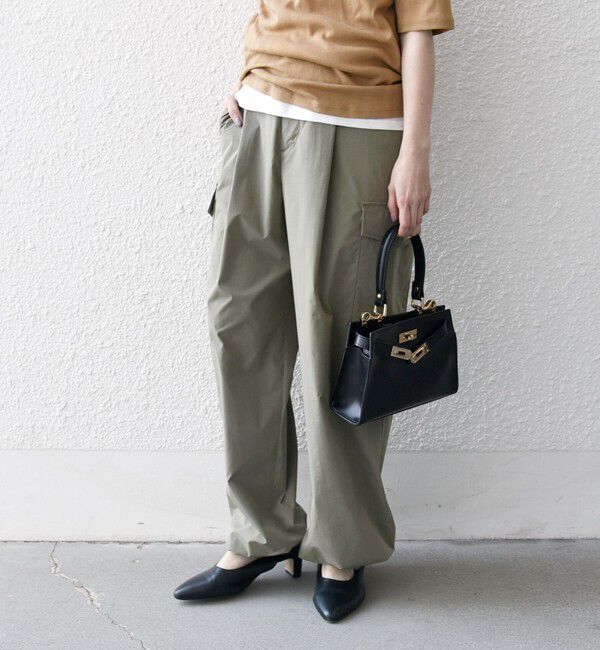 SHIPS any「SHIPS any:〈洗濯機可能〉タイプライター イージー カーゴ パンツ」|カーゴ|