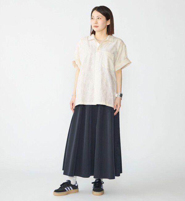 SHIPS「SHIPS: インディアン エンブロイダリー コットンヘンプ ウィークエンド シャツ」|シャツ・ブラウス|