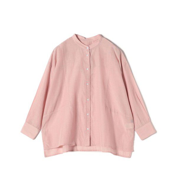 SHIPS Colors 「SHIPS Colors:〈手洗い可能〉キュプラ コットン シアー オーバー シャツ」|シャツ・ブラウス|
