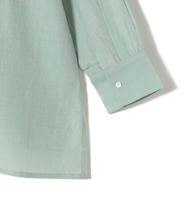 SHIPS Colors 「SHIPS Colors:〈手洗い可能〉キュプラ コットン シアー オーバー シャツ」|シャツ・ブラウス|