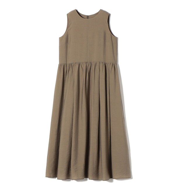 SHIPS for women「〈手洗い可能〉シルク混 シアー ノースリーブ ワンピース」|ワンピース|