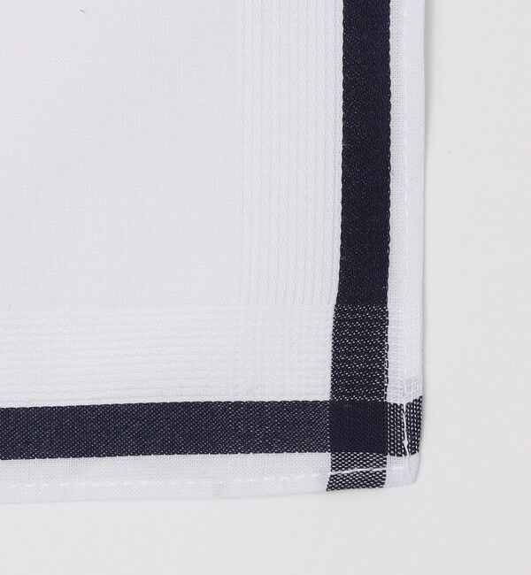 SHIPS「GRAZIINA: シングル ペーン チーフ」|ハンカチ|