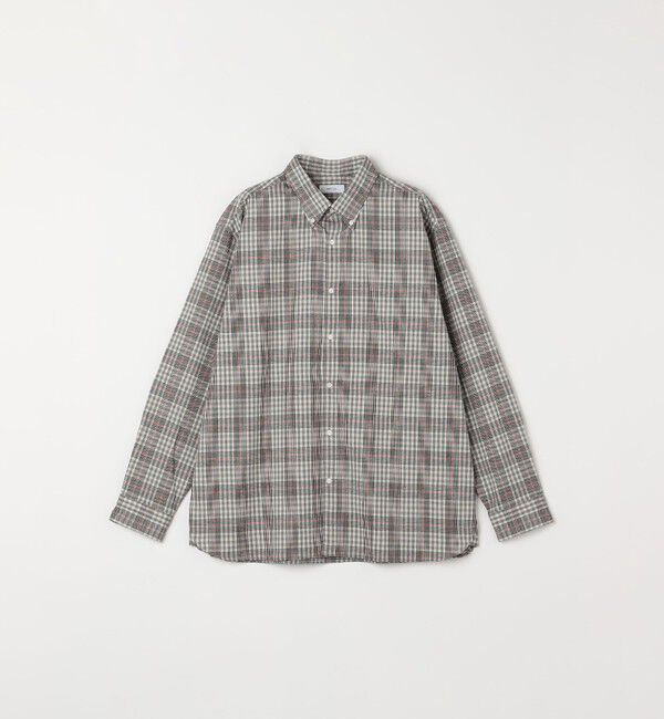 SHIPS any「SHIPS any:〈洗濯機可能〉ブラッシュド トラッド チェック ボタンダウン シャツ◇」|シャツ・ブラウス|