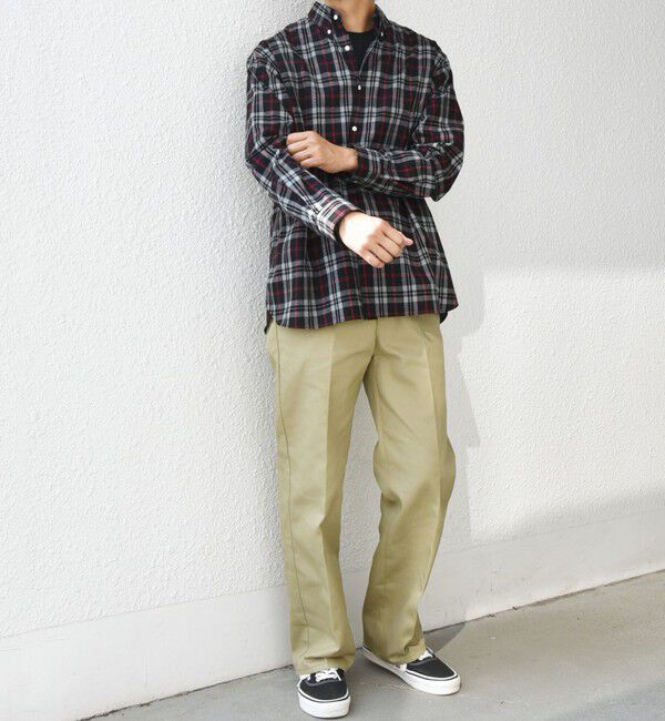 SHIPS any「SHIPS any:〈洗濯機可能〉ブラッシュド トラッド チェック ボタンダウン シャツ◇」|シャツ・ブラウス|