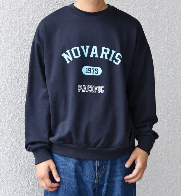 SHIPS any「SHIPS any: any city カレッジライク プリント&刺繍 リラックス スウェット◇」|スウェット・ジャージ|