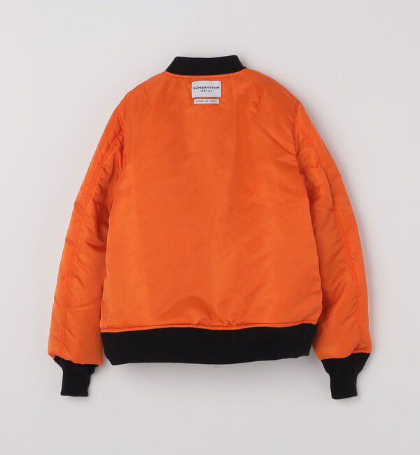 SHIPS「NOMARHYTHM TEXTILE: FLOWER EMBROIDERY FLIGHT JACKET」|ブルゾン・スタジャン|