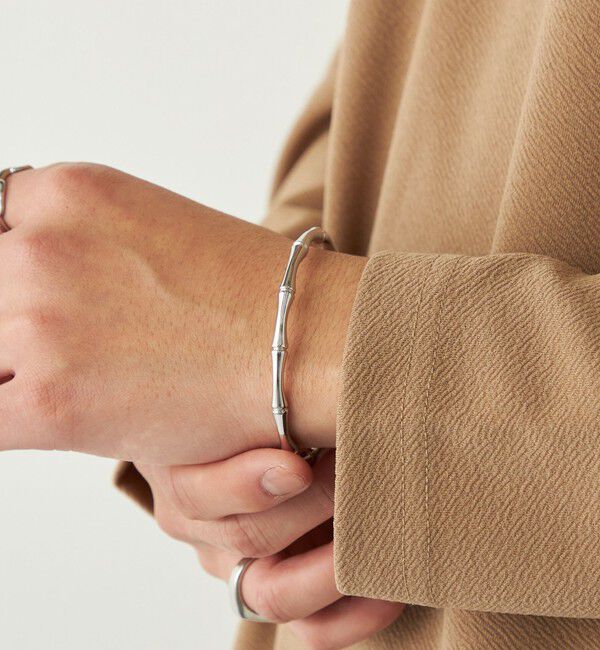 SHIPS Colors 「SHIPS Colors:ボーン デザイン バングル」|ブレスレット・バングル|