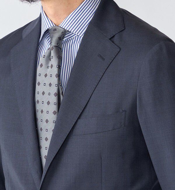 SHIPS「SHIPS: シルク バスケット コモン ネクタイ」|ネクタイ・蝶ネクタイ|グレー