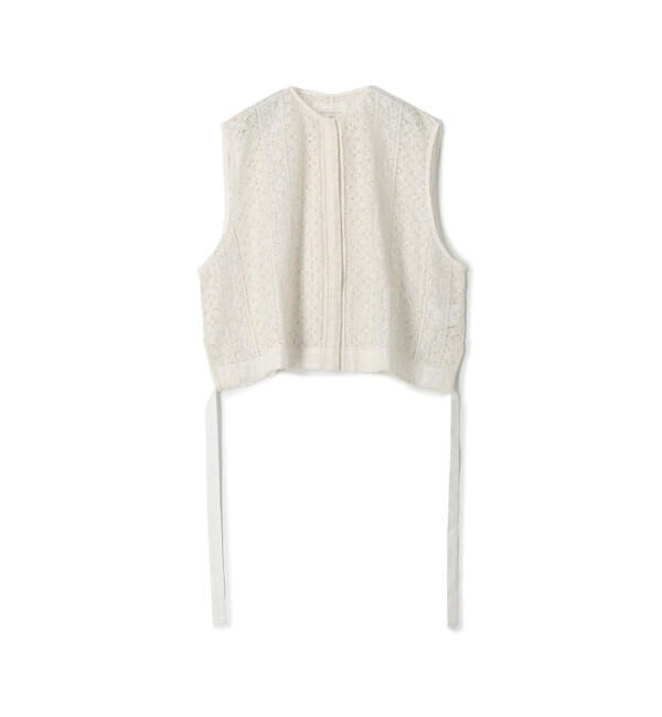 TOMORROWLAND GOODS「Khadi and Co MILLAK コットン ノースリーブブラウス」|シャツ・ブラウス|11 ホワイト