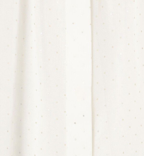 TOMORROWLAND collection「シルバードットプリント パフスリーブブラウス」|シャツ・ブラウス|