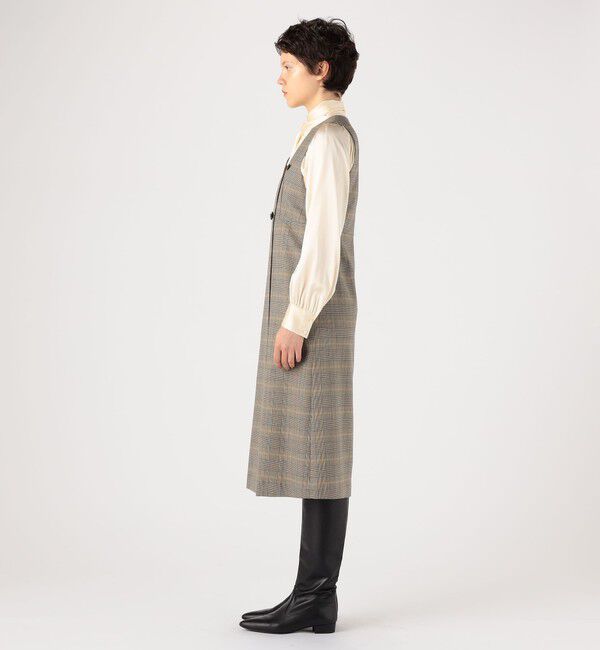TOMORROWLAND collection「モスタルグレンチェック ジャンパースカート」|ジャンパースカート|