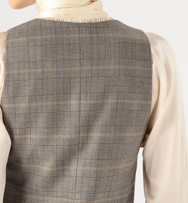 TOMORROWLAND collection「モスタルグレンチェック ジャンパースカート」|ジャンパースカート|