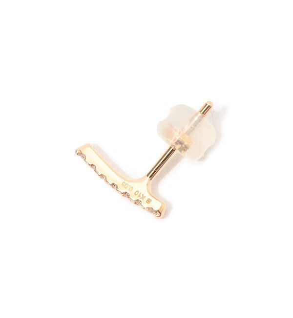 TOMORROWLAND GOODS「Hirotaka Staple Diamond 片耳ピアス」|ピアス|