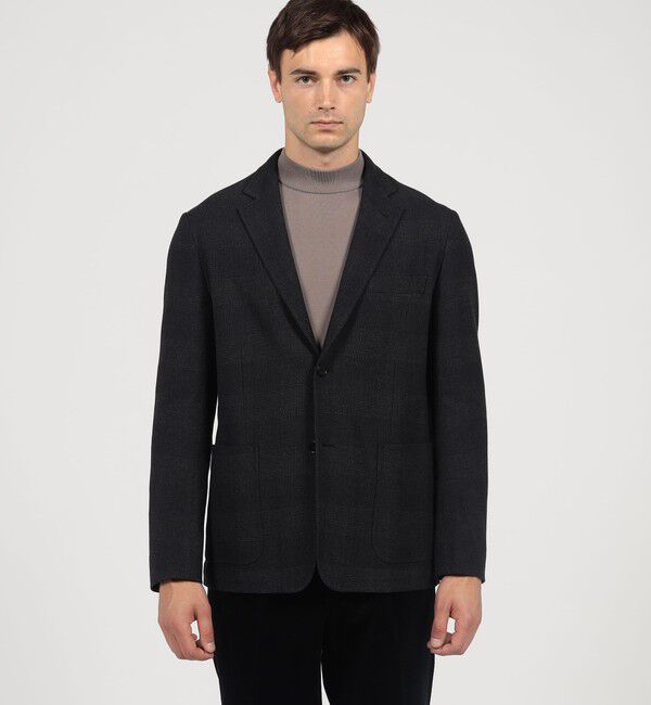 TOMORROWLAND MENS「ウールコットン シングルブレステッド 2Bジャケット SUBALPINO」|テーラードジャケット|