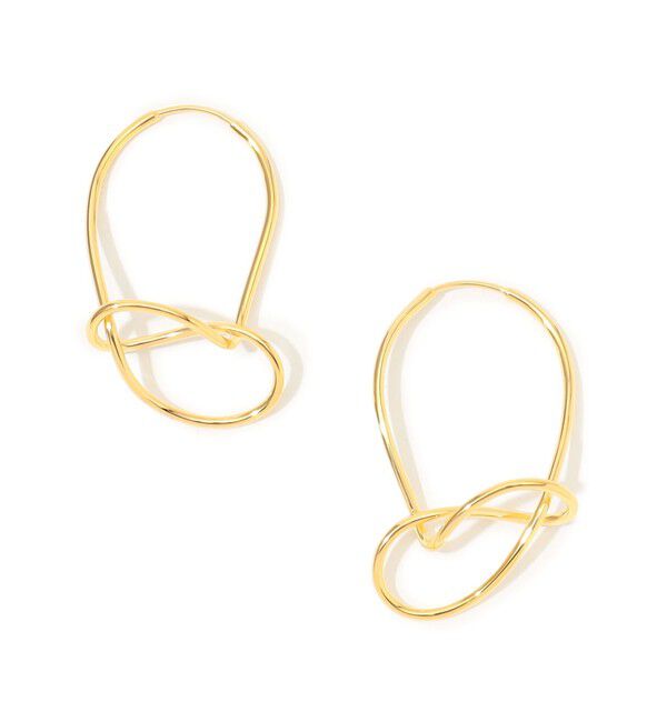 TOMORROWLAND GOODS「【別注】BAR Jewellery SMALL FLORA ゴールド ピアス」|ピアス|