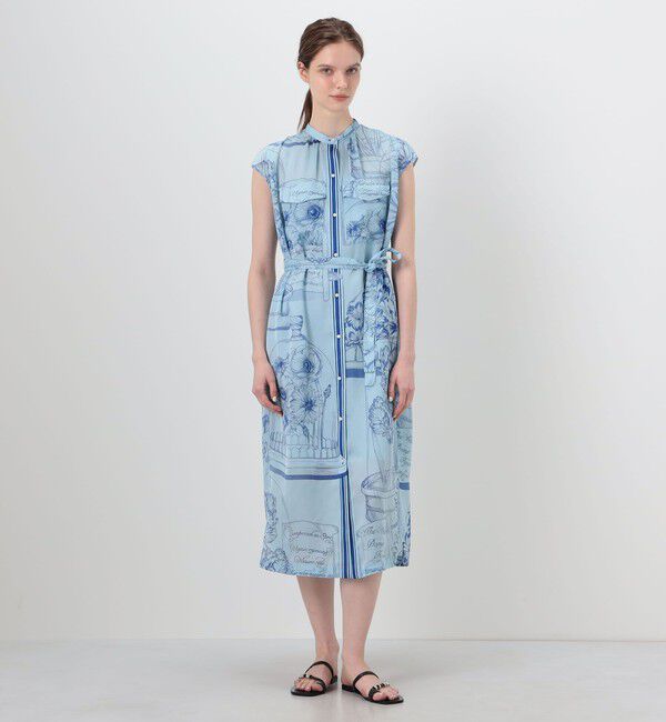 Ballsey「【別注】manipuri for Ballsey Glass dome Flower ワンピース」|ワンピース|