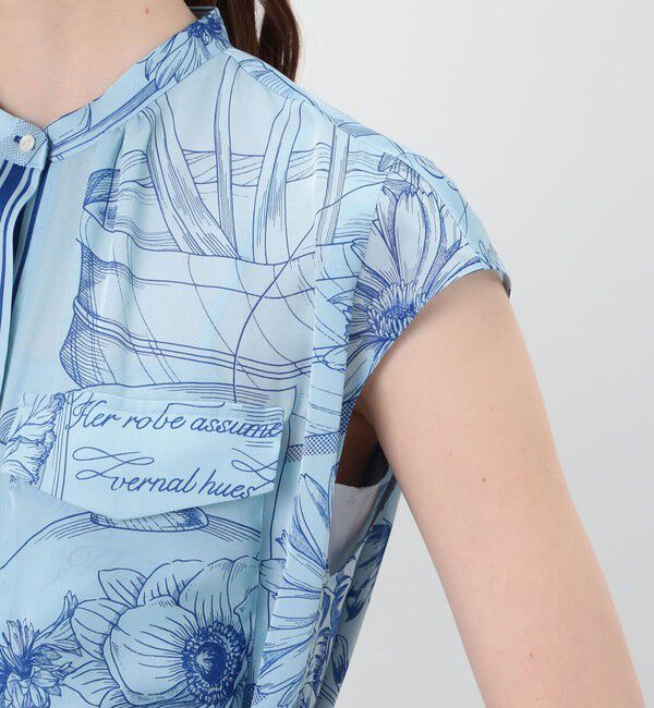 Ballsey「【別注】manipuri for Ballsey Glass dome Flower ワンピース」|ワンピース|