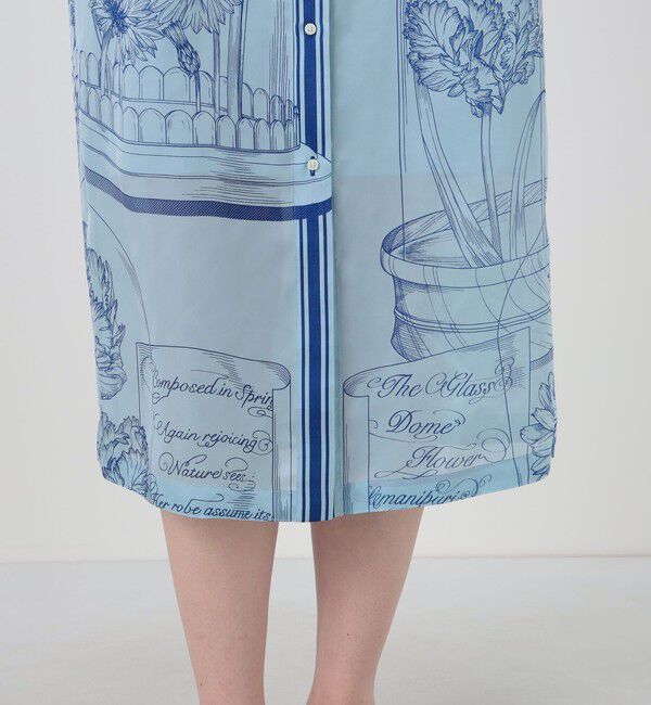 Ballsey「【別注】manipuri for Ballsey Glass dome Flower ワンピース」|ワンピース|