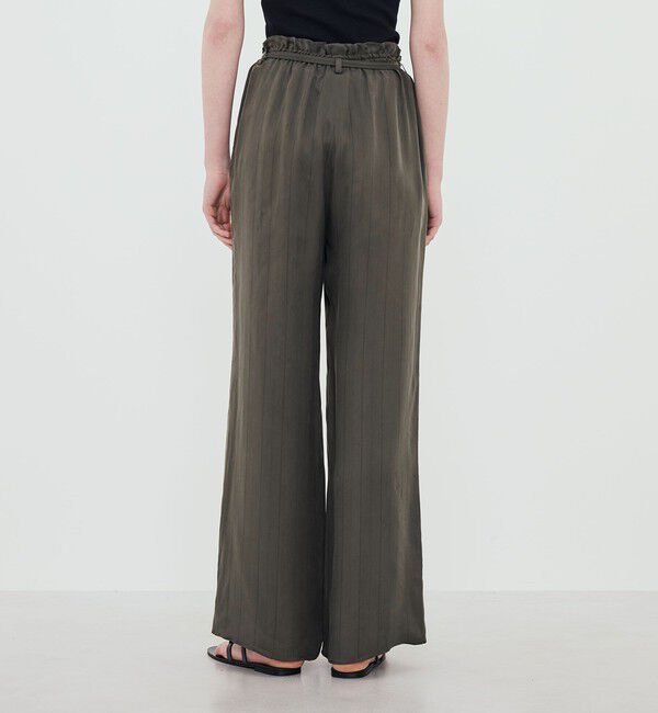 DES PRES「フィブリルストライプ ロングベルデッドギャザーパンツ」|その他|