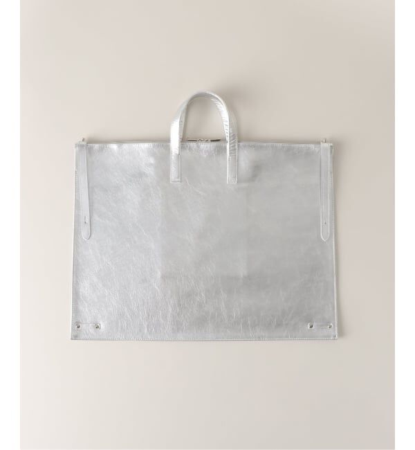  「【blancle/ ブランクレ】M.LETHER Candy 2way bag」|トートバッグ|シルバー
