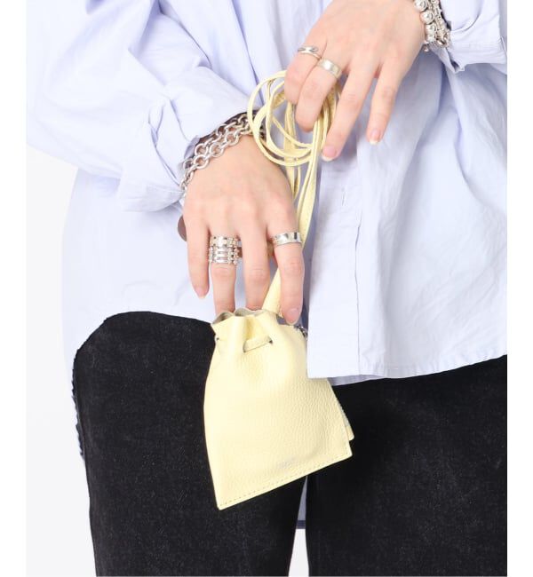  「【blancle/ ブランクレ】別注 S.LETHER Minimini zip draw」|ショルダー・メッセンジャー|