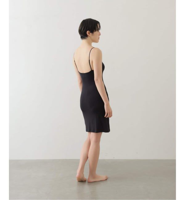 EMILYWEEK「【ACTIVE】Bamboo ストレッチロングキャミソール（ブラック、アンバー）」|インナー|