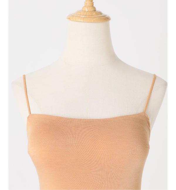 EMILYWEEK「【ACTIVE】Bamboo ストレッチロングキャミソール（ブラック、アンバー）」|インナー|