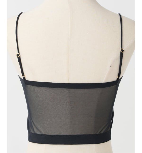 EMILYWEEK「《追加》【ESSENTIAL】サテン クロップドバンドゥブラ」|インナー|
