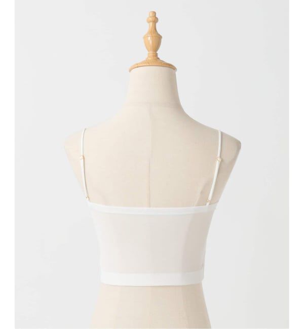 EMILYWEEK「《追加》【ESSENTIAL】サテン クロップドバンドゥブラ」|インナー|