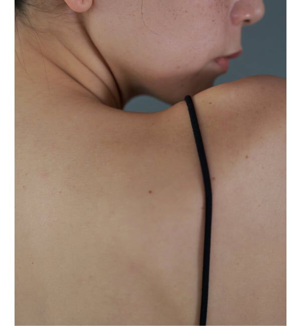 EMILYWEEK「《追加》【ESSENTIAL】サテン クロップドバンドゥブラ」|インナー|