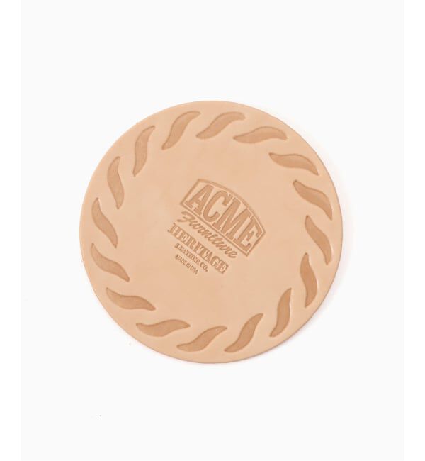 ACME「【HELITAGE LEATHER】ACME別注 LEATHER COASTER　コースター」|食器・キッチングッズ|