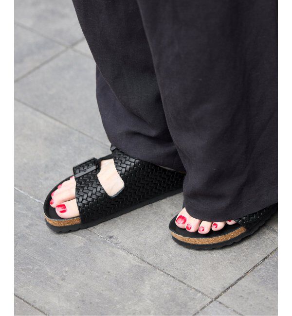IENA「BIRKENSTOCK/ビルケンシュトック 限定 ARIZONA WOVEN EMBOSS」|サンダル|